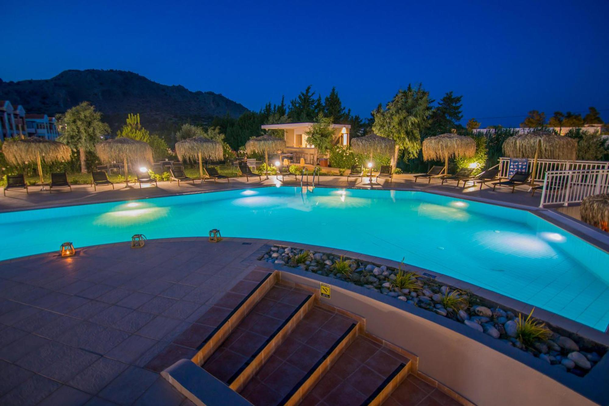 Lindos Breeze Beach Hotel Kiotari Eksteriør billede