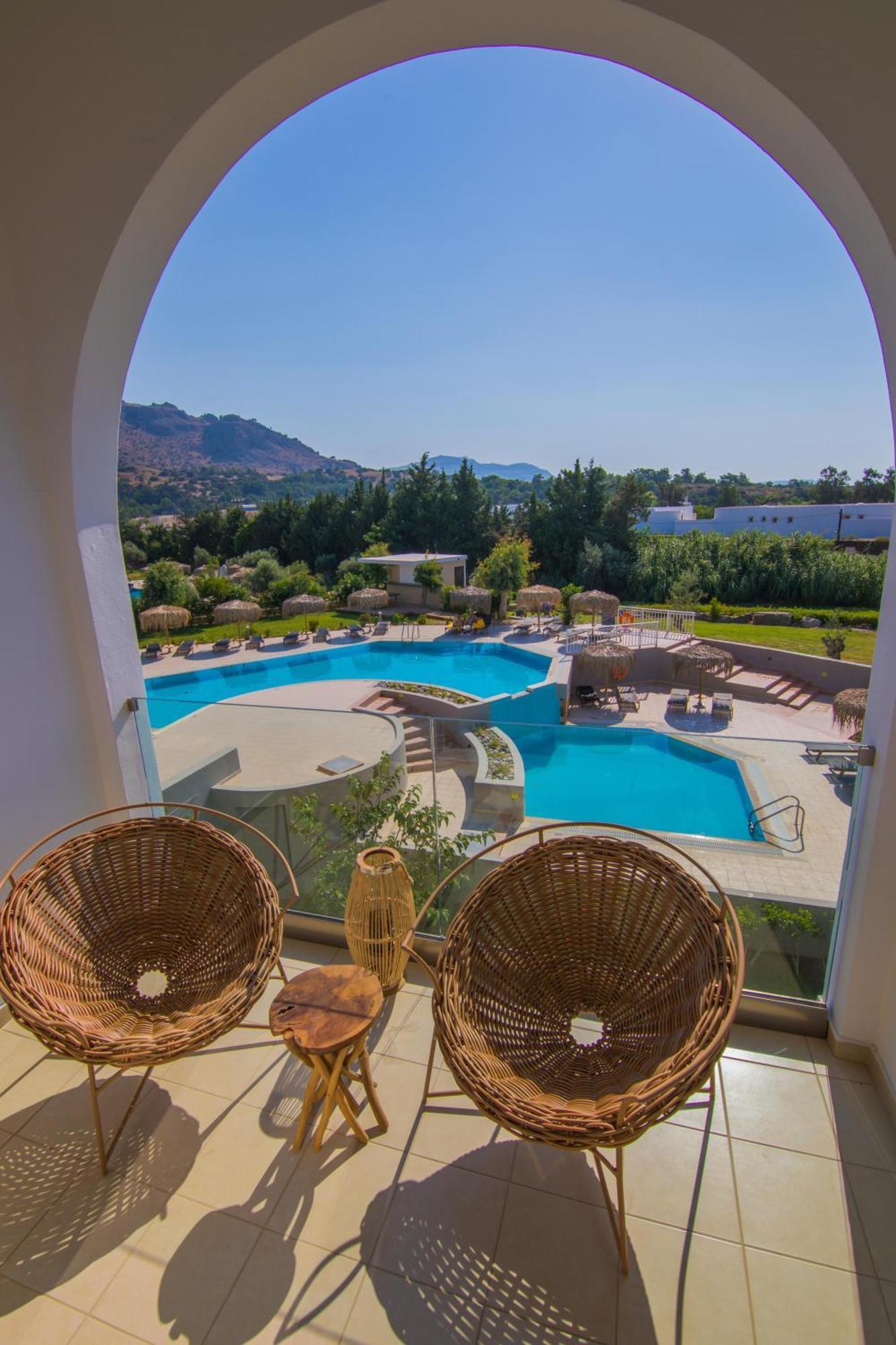 Lindos Breeze Beach Hotel Kiotari Eksteriør billede